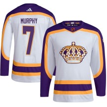 Mike Murphy Los Angeles Kings Adidas Men's Authentic Reverse Retro 2.0 Jersey - White