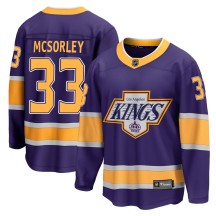 Marty Mcsorley Los Angeles Kings Fanatics Branded Men's Breakaway 2020/21 Special Edition Jersey - Purple