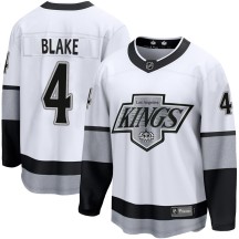 Rob Blake Los Angeles Kings Fanatics Branded Youth Premier Breakaway Alternate Jersey - White
