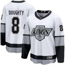 Drew Doughty Los Angeles Kings Fanatics Branded Youth Premier Breakaway Alternate Jersey - White