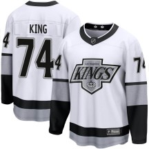 Dwight King Los Angeles Kings Fanatics Branded Youth Premier Breakaway Alternate Jersey - White