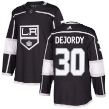 Denis Dejordy Los Angeles Kings Adidas Youth Authentic Home Jersey - Black