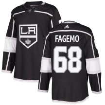Samuel Fagemo Los Angeles Kings Adidas Youth Authentic Home Jersey - Black