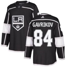 Vladislav Gavrikov Los Angeles Kings Adidas Youth Authentic Home Jersey - Black