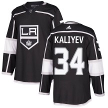Arthur Kaliyev Los Angeles Kings Adidas Youth Authentic Home Jersey - Black