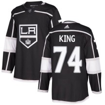 Dwight King Los Angeles Kings Adidas Youth Authentic Home Jersey - Black