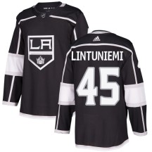 Alex Lintuniemi Los Angeles Kings Adidas Youth Authentic Home Jersey - Black