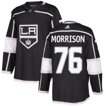 Logan Morrison Los Angeles Kings Adidas Youth Authentic Home Jersey - Black