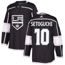 Devin Setoguchi Los Angeles Kings Adidas Youth Authentic Home Jersey - Black