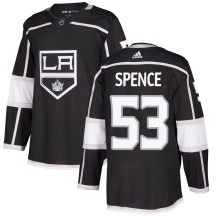 Jordan Spence Los Angeles Kings Adidas Youth Authentic Home Jersey - Black