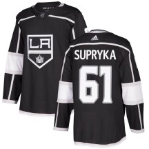 Cameron Supryka Los Angeles Kings Adidas Youth Authentic Home Jersey - Black