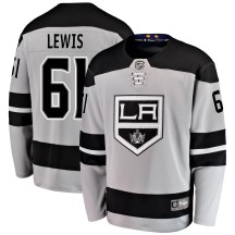 Trevor Lewis Los Angeles Kings Fanatics Branded Youth Breakaway Alternate Jersey - Gray