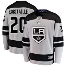 Luc Robitaille Los Angeles Kings Fanatics Branded Youth Breakaway Alternate Jersey - Gray
