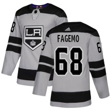 Samuel Fagemo Los Angeles Kings Adidas Youth Authentic Alternate Jersey - Gray