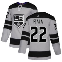 Kevin Fiala Los Angeles Kings Adidas Youth Authentic Alternate Jersey - Gray