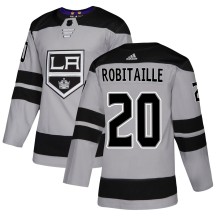 Luc Robitaille Los Angeles Kings Adidas Youth Authentic Alternate Jersey - Gray