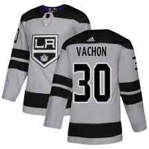 Rogie Vachon Los Angeles Kings Adidas Youth Authentic Alternate Jersey - Gray