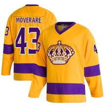 Jacob Moverare Los Angeles Kings Adidas Youth Authentic Classics Jersey - Gold
