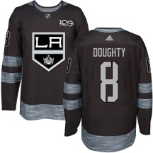 Drew Doughty Los Angeles Kings Men's Authentic 1917-2017 100th Anniversary Jersey - Black