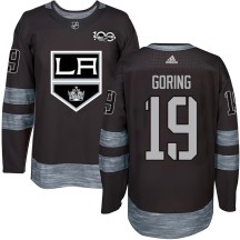 Butch Goring Los Angeles Kings Men's Authentic 1917-2017 100th Anniversary Jersey - Black
