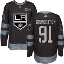 Carl Grundstrom Los Angeles Kings Men's Authentic 1917-2017 100th Anniversary Jersey - Black