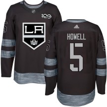 Harry Howell Los Angeles Kings Men's Authentic 1917-2017 100th Anniversary Jersey - Black