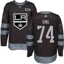 Dwight King Los Angeles Kings Men's Authentic 1917-2017 100th Anniversary Jersey - Black