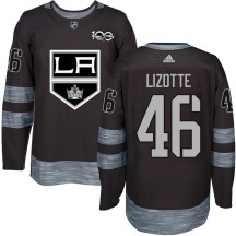 Blake Lizotte Los Angeles Kings Men's Authentic 1917-2017 100th Anniversary Jersey - Black