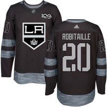 Luc Robitaille Los Angeles Kings Men's Authentic 1917-2017 100th Anniversary Jersey - Black