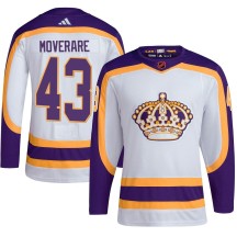 Jacob Moverare Los Angeles Kings Adidas Youth Authentic Reverse Retro 2.0 Jersey - White
