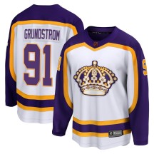 Carl Grundstrom Los Angeles Kings Fanatics Branded Youth Breakaway Special Edition 2.0 Jersey - White