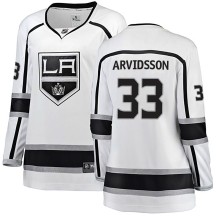 Viktor Arvidsson Los Angeles Kings Fanatics Branded Women's Breakaway Away Jersey - White