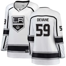 Jamie Devane Los Angeles Kings Fanatics Branded Women's Breakaway Away Jersey - White