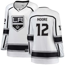 Trevor Moore Los Angeles Kings Fanatics Branded Women's Breakaway Away Jersey - White