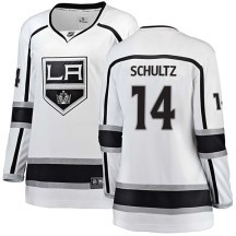 Dave Schultz Los Angeles Kings Fanatics Branded Women's Breakaway Away Jersey - White
