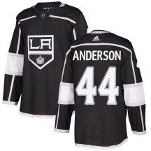 Mikey Anderson Los Angeles Kings Adidas Men's Authentic ized Home Jersey - Black