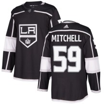 Zack Mitchell Los Angeles Kings Adidas Men's Authentic Home Jersey - Black