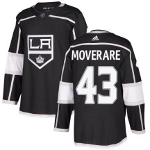 Jacob Moverare Los Angeles Kings Adidas Men's Authentic Home Jersey - Black