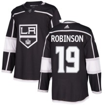 Larry Robinson Los Angeles Kings Adidas Men's Authentic Home Jersey - Black