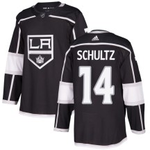 Dave Schultz Los Angeles Kings Adidas Men's Authentic Home Jersey - Black