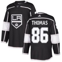 Akil Thomas Los Angeles Kings Adidas Men's Authentic Home Jersey - Black