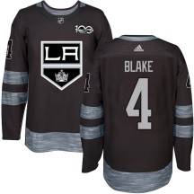 Rob Blake Los Angeles Kings Youth Authentic 1917-2017 100th Anniversary Jersey - Black
