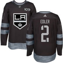 Alexander Edler Los Angeles Kings Youth Authentic 1917-2017 100th Anniversary Jersey - Black