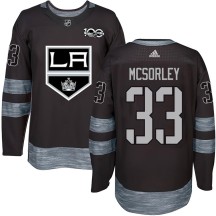 Marty Mcsorley Los Angeles Kings Youth Authentic 1917-2017 100th Anniversary Jersey - Black