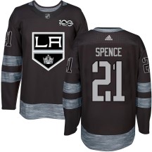 Jordan Spence Los Angeles Kings Youth Authentic 1917-2017 100th Anniversary Jersey - Black