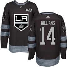 Justin Williams Los Angeles Kings Youth Authentic 1917-2017 100th Anniversary Jersey - Black