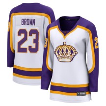 Dustin Brown Los Angeles Kings Fanatics Branded Women's Breakaway Special Edition 2.0 Jersey - White