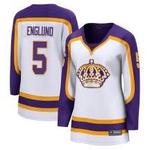 Andreas Englund Los Angeles Kings Fanatics Branded Women's Breakaway Special Edition 2.0 Jersey - White