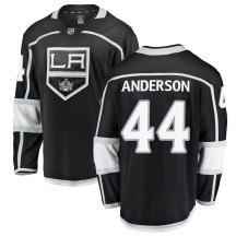 Mikey Anderson Los Angeles Kings Fanatics Branded Men's ized Breakaway Home Jersey - Black