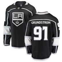 Carl Grundstrom Los Angeles Kings Fanatics Branded Men's Breakaway Home Jersey - Black
